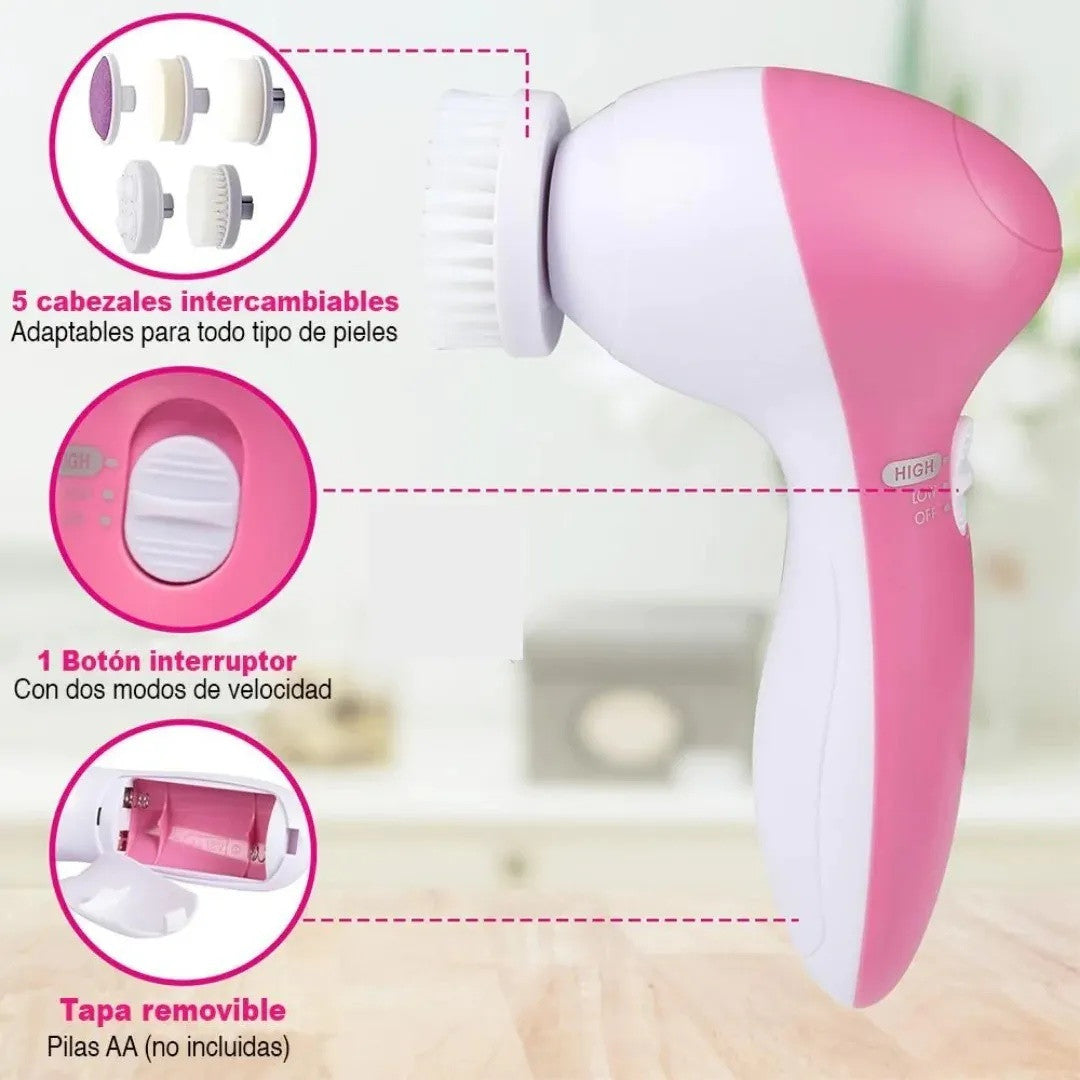 CEPILLO FACIAL EXFOLIANTE 5X1