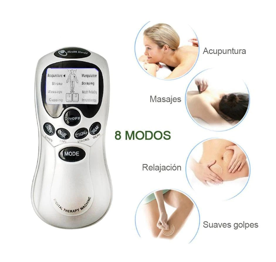 GIMNASIA PASIVA DE 8 ELECTRODOS
