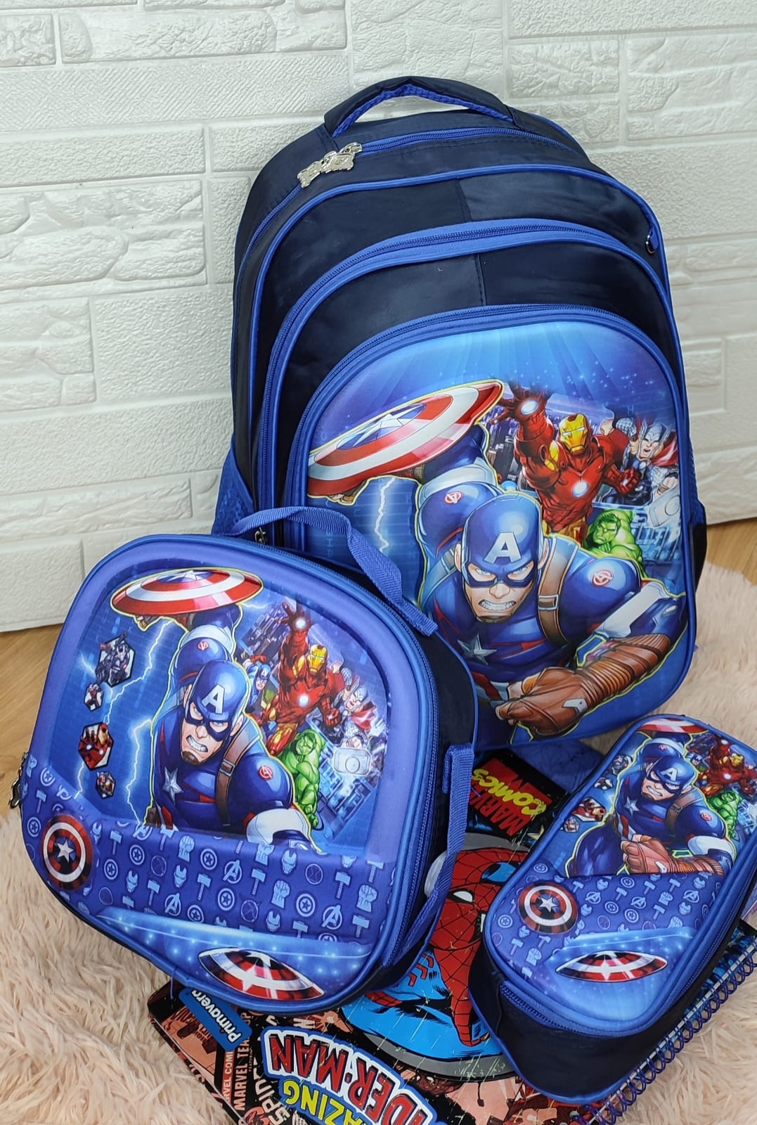KIT MORRAL ESCOLAR GRANDE X 3