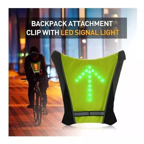 CHALECO CON LUCES LED