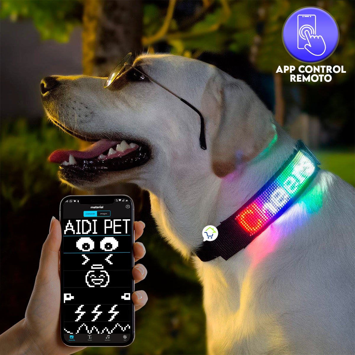 COLLAR LED INTELIGENTE
