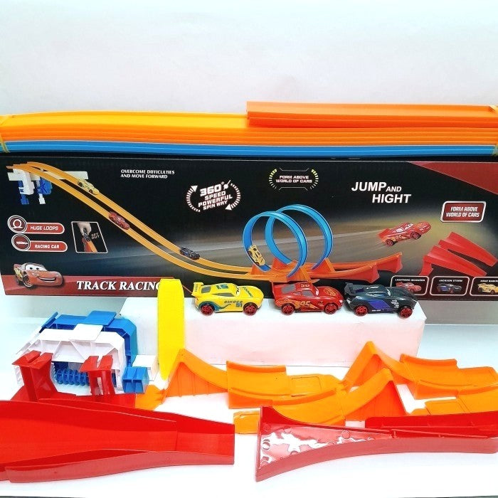 PISTA MCQUEEN CON DOBLE DESLIZAMIENTO