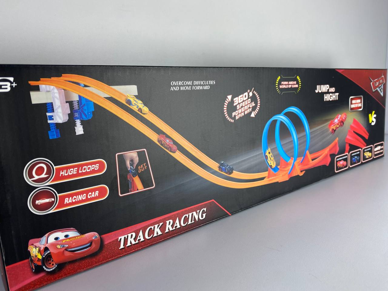 PISTA MCQUEEN CON DOBLE DESLIZAMIENTO