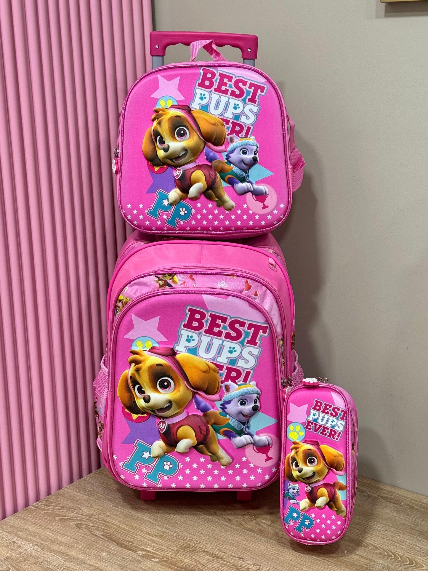 MORRAL TRIO DE RUEDAS 3D