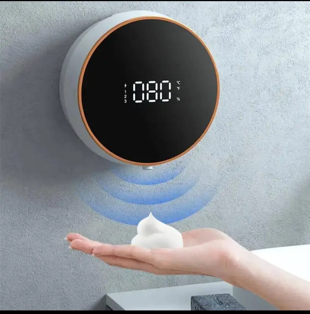 DISPENSADOR DE JABÓN AUTOMÁTICO CON SENSOR