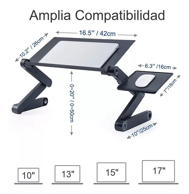 MESA PLEGABLE GRADUABLE T8