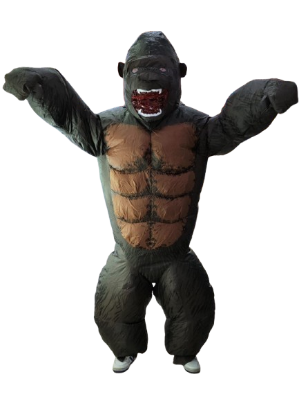 DISFRAZ INFLABLE DE GORILA
