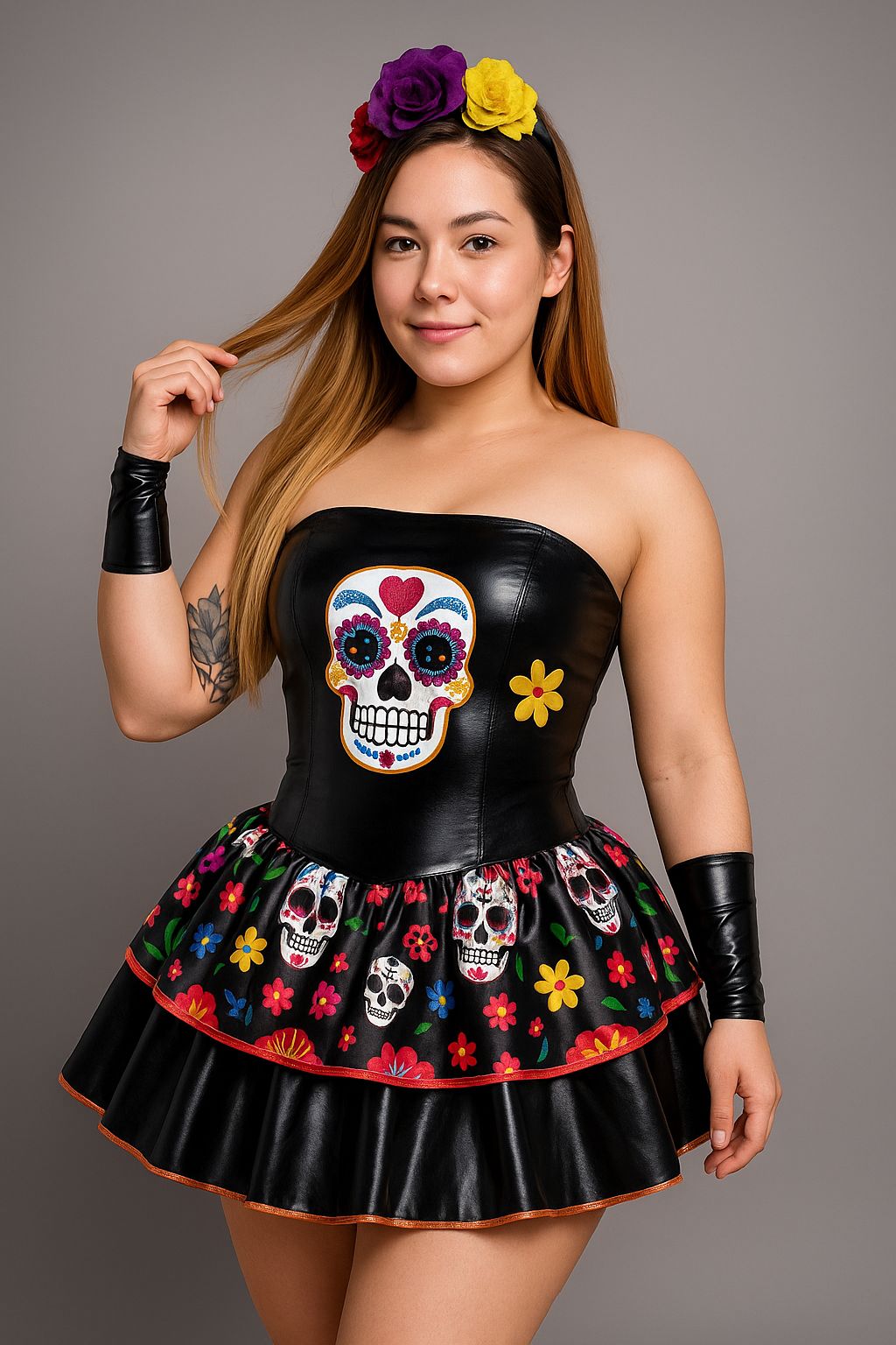 DISFRAZ CATRINA MEXICANA