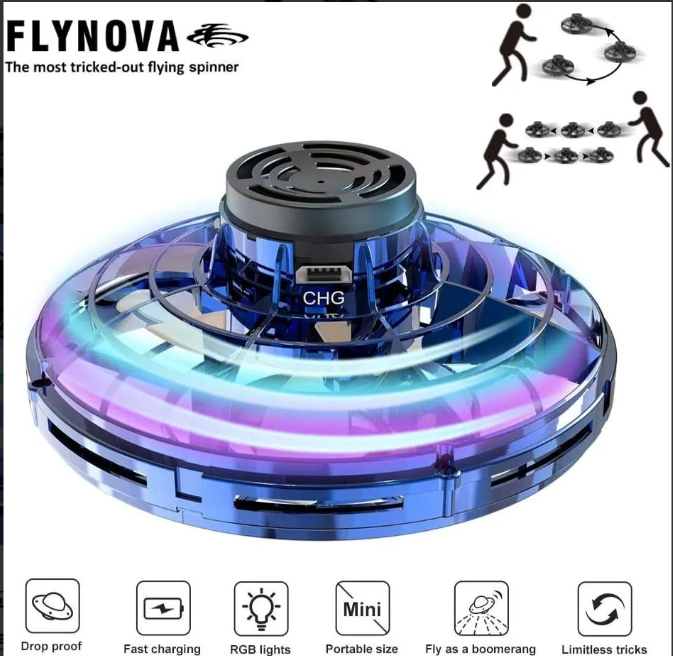 🛸 OVNI VOLADOR RECARGABLE SPINER