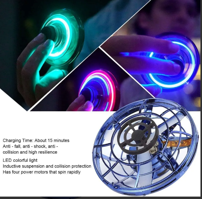 🛸 OVNI VOLADOR RECARGABLE SPINER