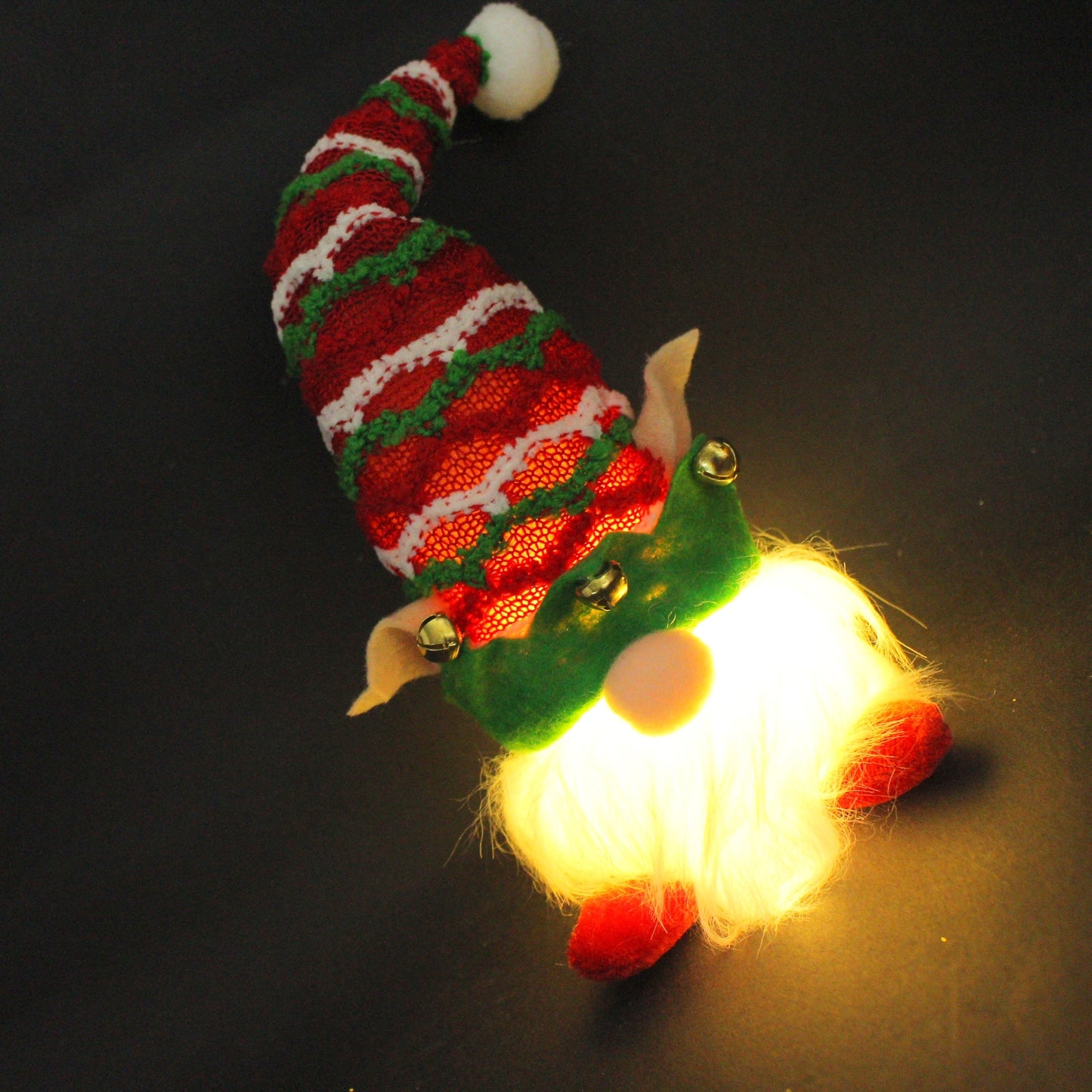 DUENDE NAVIDEÑO CON LUZ