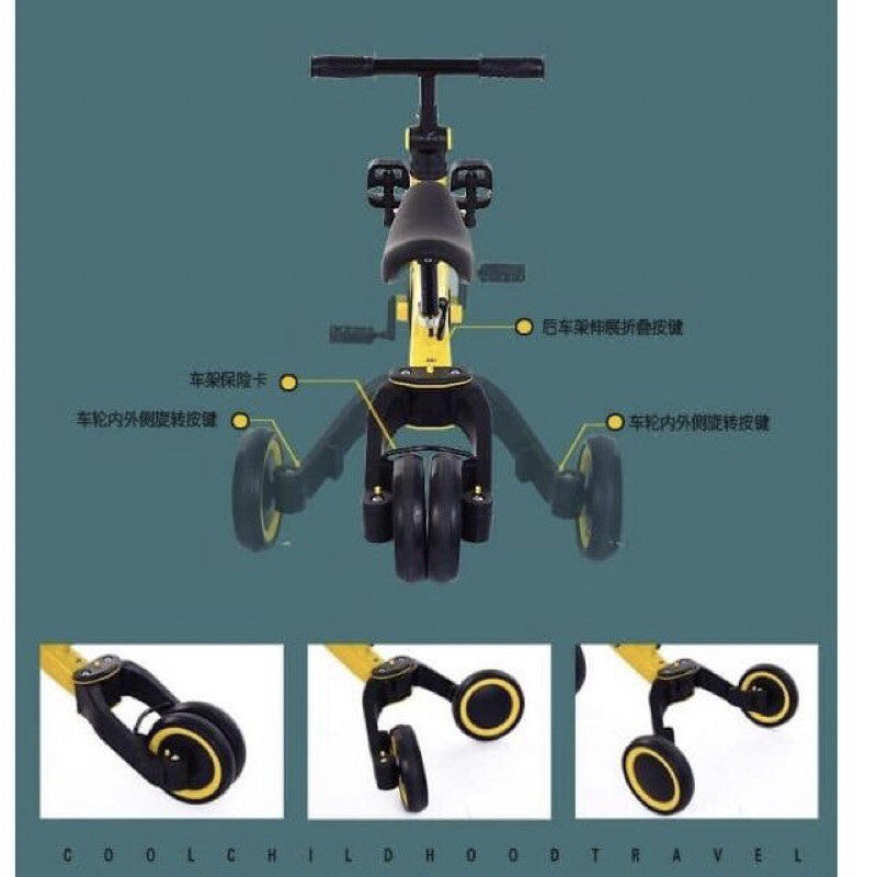 TRICICLO PARA NIÑOS 3 EN 1