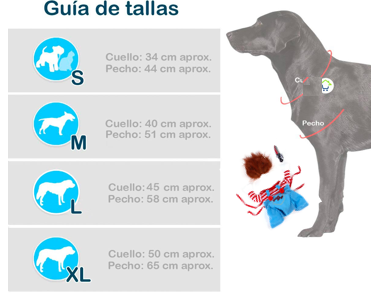 DISFRAZ CHUCKY PARA PELUDOS