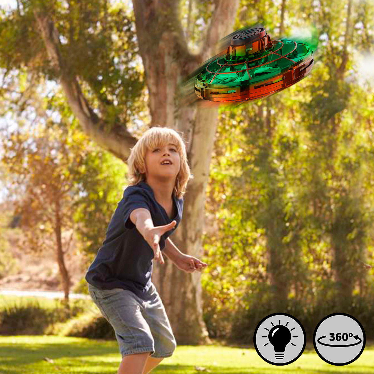 🛸 OVNI VOLADOR RECARGABLE SPINER