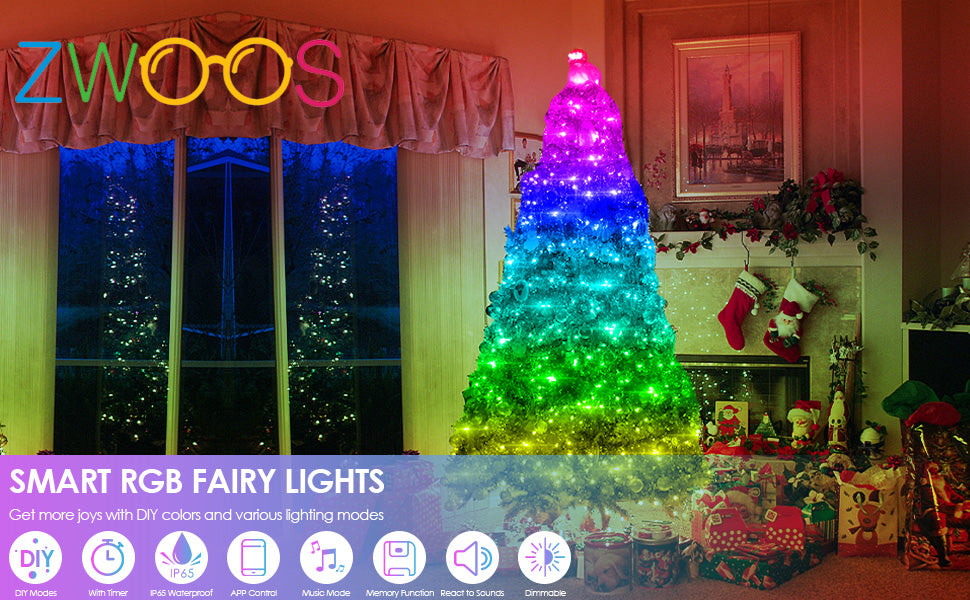 LUCES NAVIDEÑAS LED 🎄 SINCRONIZACIÓN CON MUSICA POR BLUETOOTH