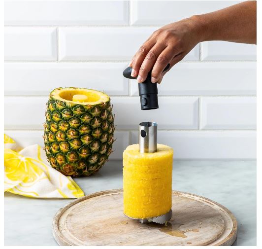 ESPECTACULAR CORTADOR DE PIÑA EN ACERO!