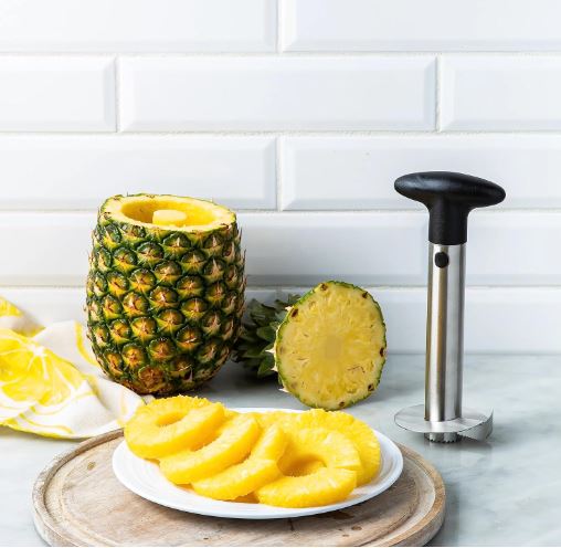 ESPECTACULAR CORTADOR DE PIÑA EN ACERO!