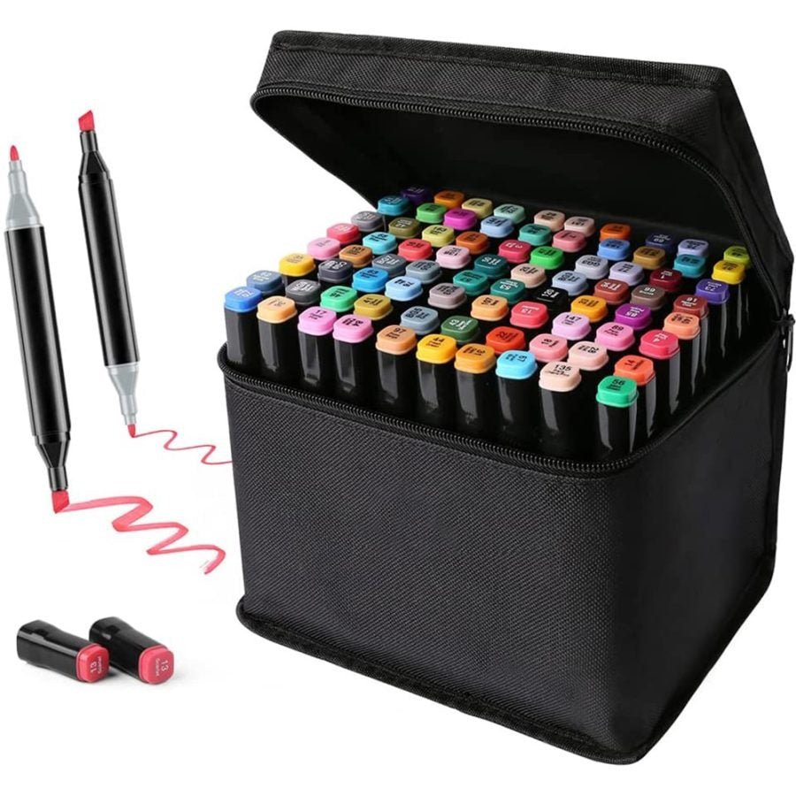 MARCADORES COLORES VIBRANTES DOBLE PÚNTA