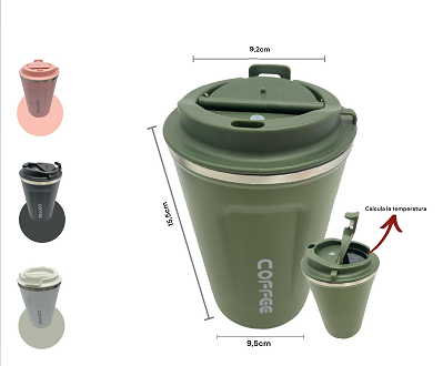 TAZA INTELIGENTE DE ACERO INOXIDABLE