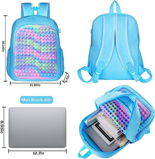 MORRAL ESCOLAR POP IT