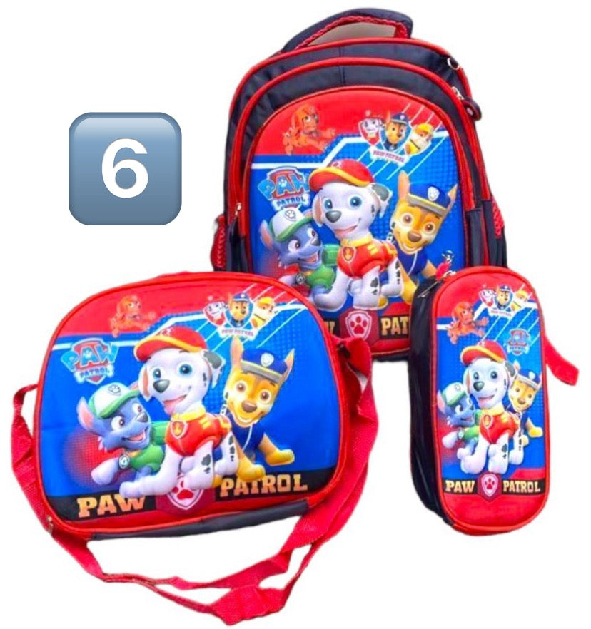 ✏️ KIT MORRAL ESCOLAR PEQUEÑO X 3.