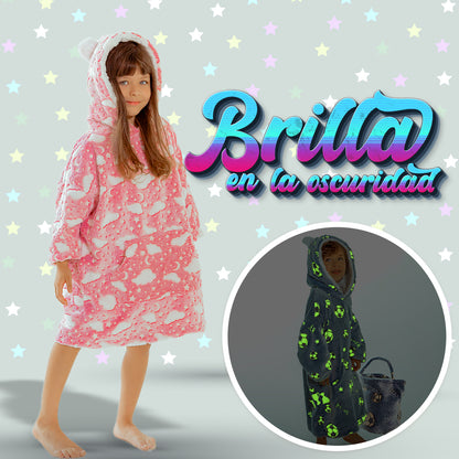 BUZO LUMINOSO YETI PARA NIÑOS