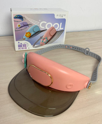 GORRA CON VENTILADOR INTEGRADO USB