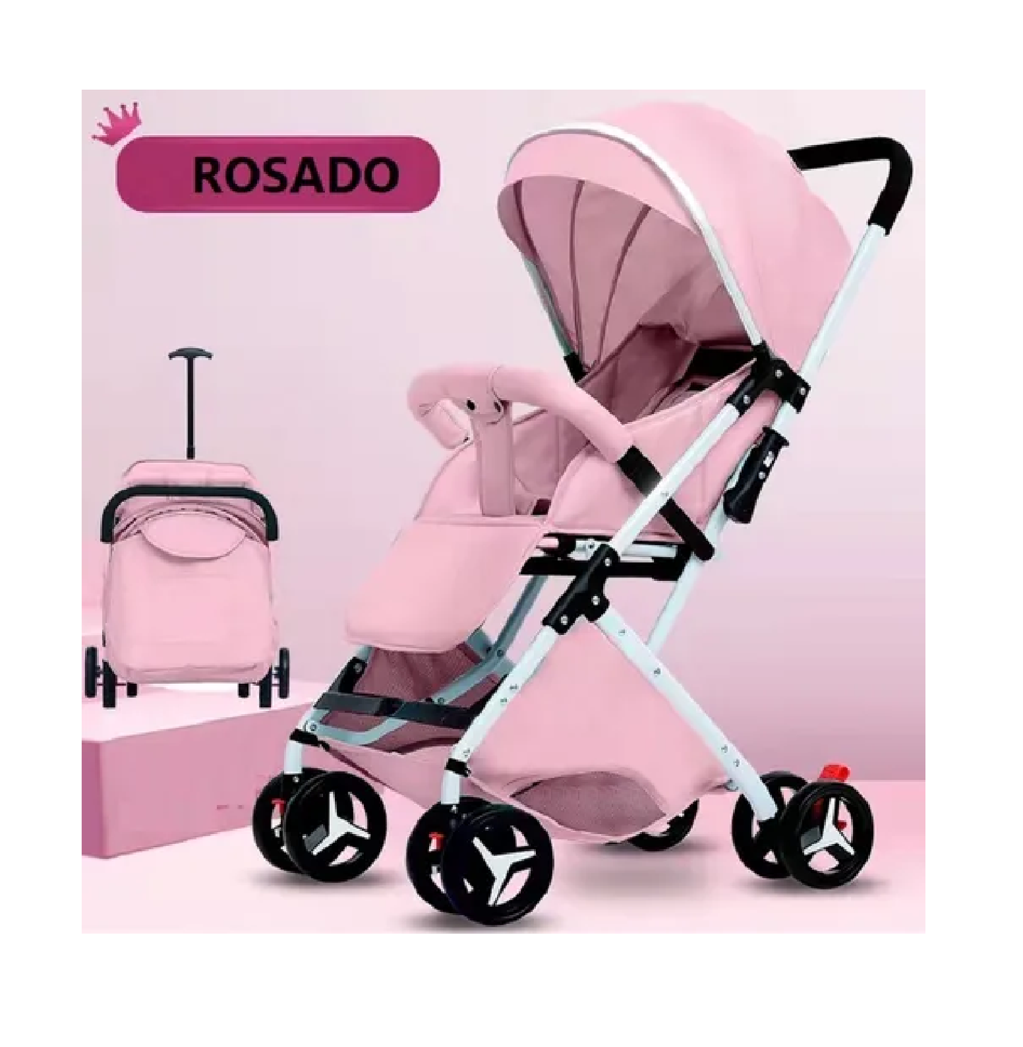 COCHE PASEADOR TIPO MALETA