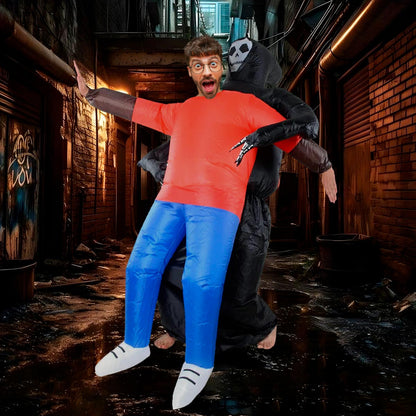 DISFRAZ INFLABLE – ¡EL MÁS ESPELUZNANTE Y DIVERTIDO!