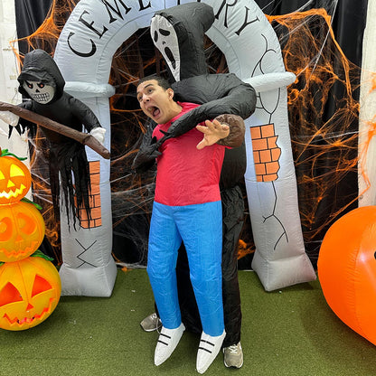 DISFRAZ INFLABLE – ¡EL MÁS ESPELUZNANTE Y DIVERTIDO!
