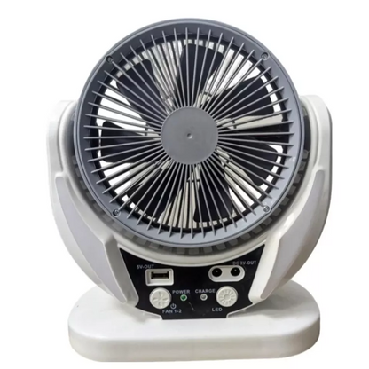 VENTILADOR MULTIFUNCIONAL SOLAR 8''