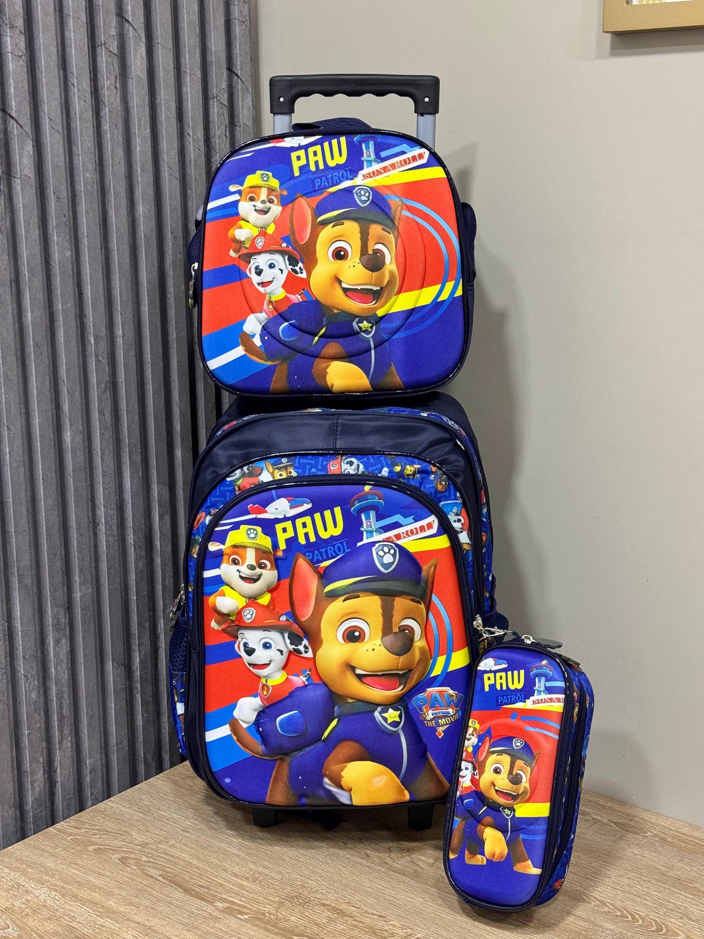 MORRAL TRIO DE RUEDAS 3D