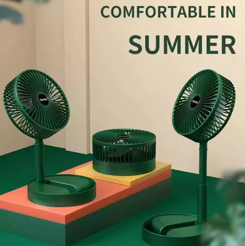 VENTILADOR PORTÁTIL RECARGABLE USB