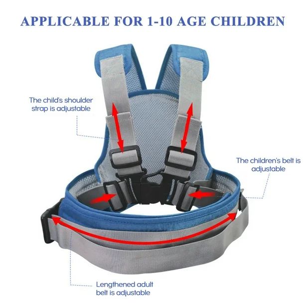 CINTURÓN CHALECO DE SEGURIDAD PARA NIÑOS
