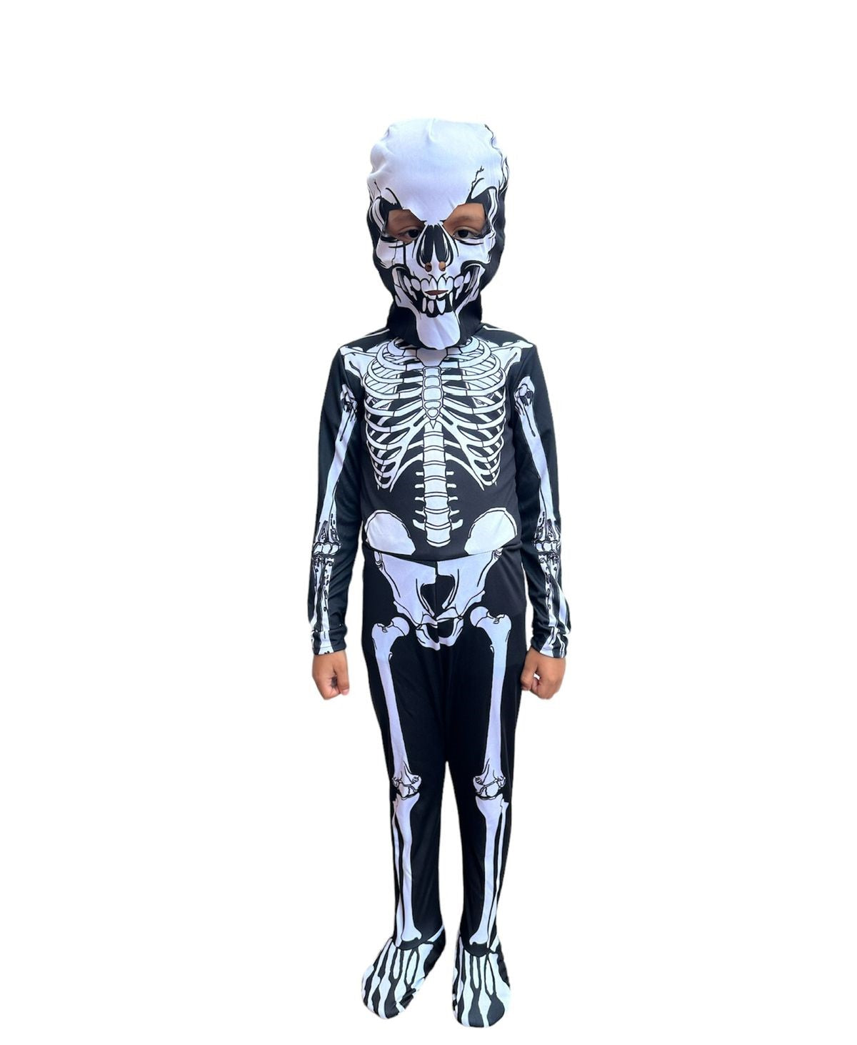 DISFRAZ DE ESQUELETO