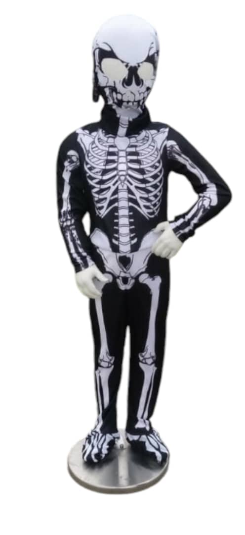 DISFRAZ DE ESQUELETO