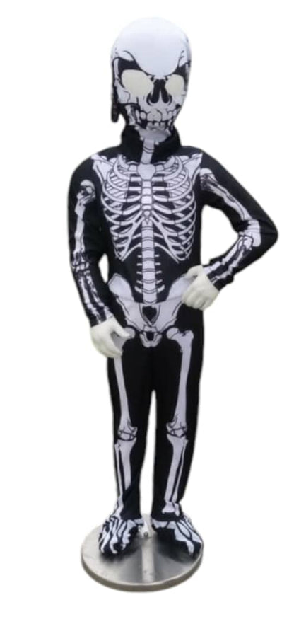 DISFRAZ DE ESQUELETO