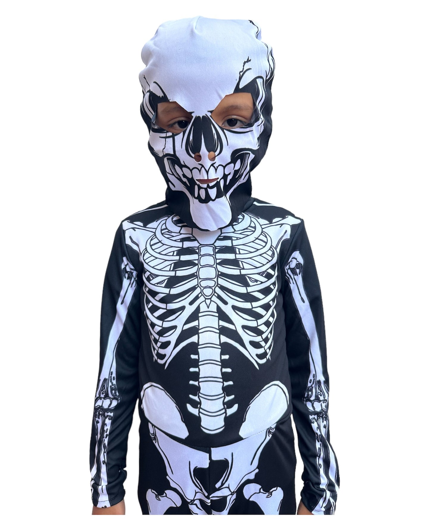DISFRAZ DE ESQUELETO