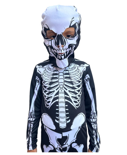 DISFRAZ DE ESQUELETO