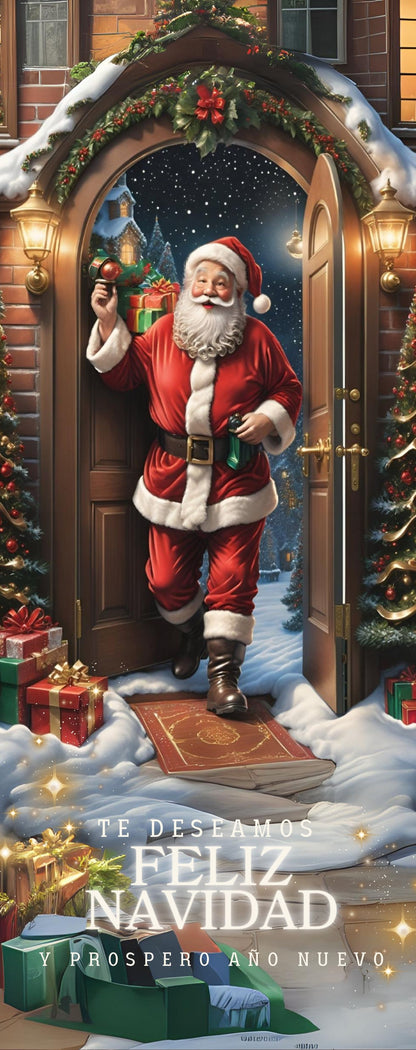 FORRO PARA PUERTA NAVIDAD