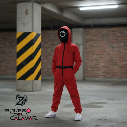 DISFRAZ INFANTIL SOLDADO ROJO - EL JUEGO DEL CALAMAR