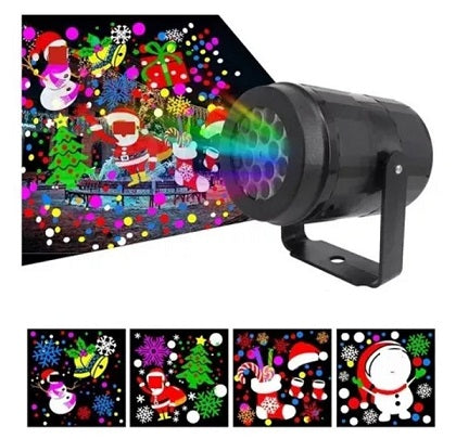 MINI PROYECTOR DE LUCES NAVIDEÑAS