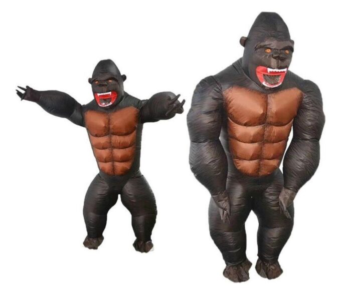 DISFRAZ INFLABLE DE GORILA