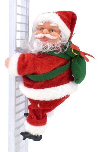 PAPÁ NOEL QUE SUBE LA ESCALERA