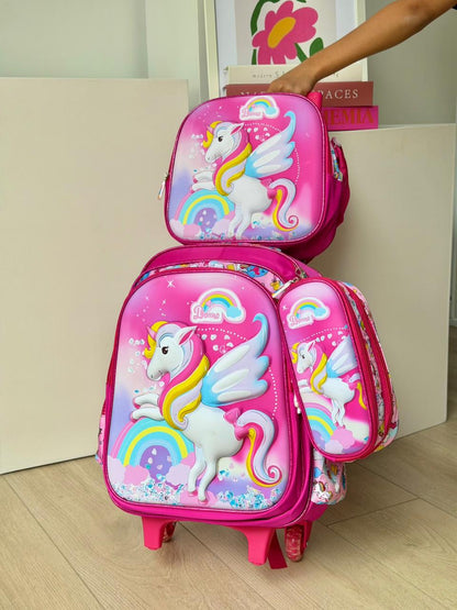 MORRAL TRIO DE RUEDAS 3D