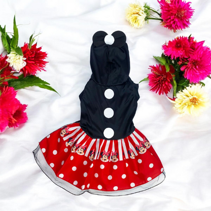 DISFRAZ MASCOTA MINNIE MOUSE