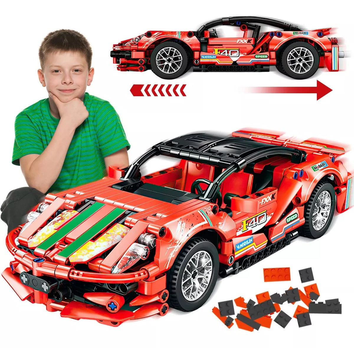 CARRO LEGO CON CONTROL REMOTO