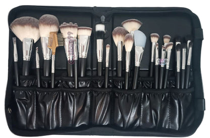 Estuche de Brochas Maquillaje x 24 Piezas