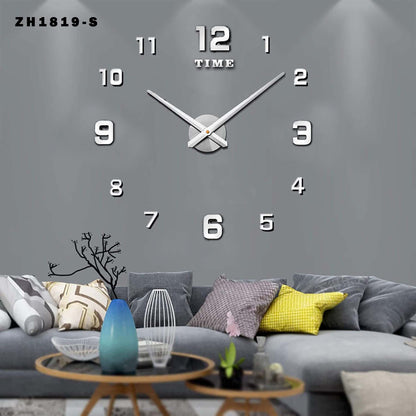 RELOJ ANÁLOGO ADHESIVO 3D