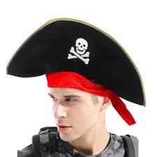 SOMBRERO DE PIRATA DISFRAZ HALLOWEEN